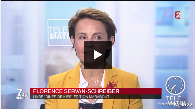 Interview de Florence Servan-Schreiber dans Télématin