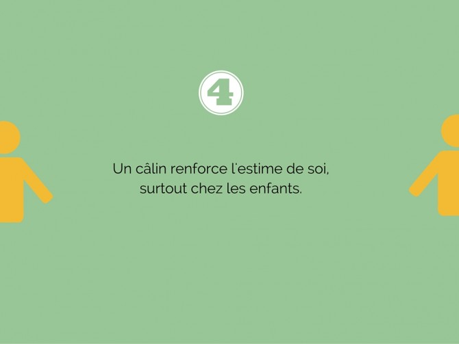 Le câlin renforce l'estime de soi chez les enfants