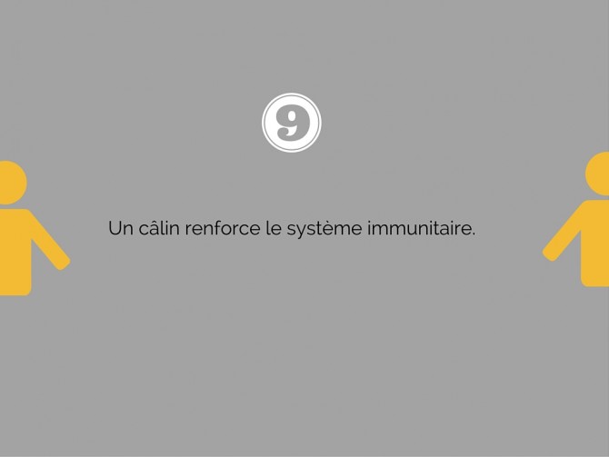 Le câlin renforce le système immunitaire