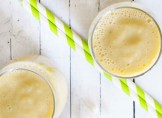 Recette de SMOOTHIE EXOTIQUE AU LAIT D’AMANDE, MANGUE ET MIEL