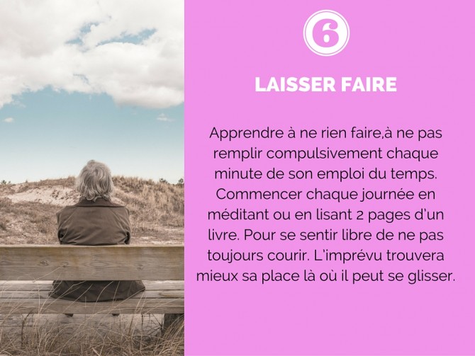 Laisser faire - Diaporama 10 exercices pour développer votre Optimisme