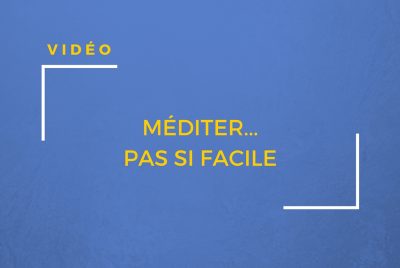 Une vidéo amusante et décalée sur la méditation