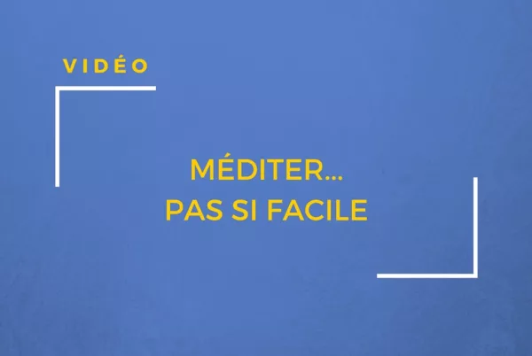 Une vidéo amusante et décalée sur la méditation