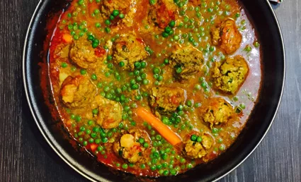 Boulettes de bœuf à l’anis, sauce tomate maison