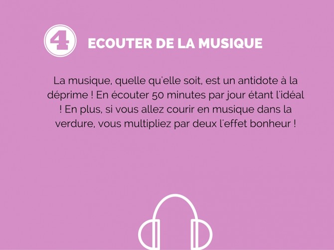 5 conseils de bonheur : écouter de la musique