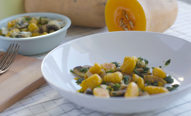 Gnocchis à la courge butternut