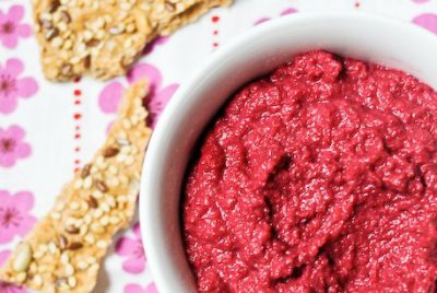 Houmous de betterave