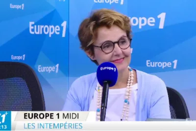 Florence Servan-Schreiber invitée par Jean-Michel Aphatie sur Europe 1