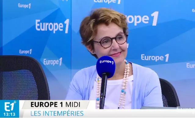 Florence Servan-Schreiber invitée par Jean-Michel Aphatie sur Europe 1