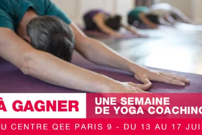Concours Qee : gagnez une semaine de Yoga Coaching