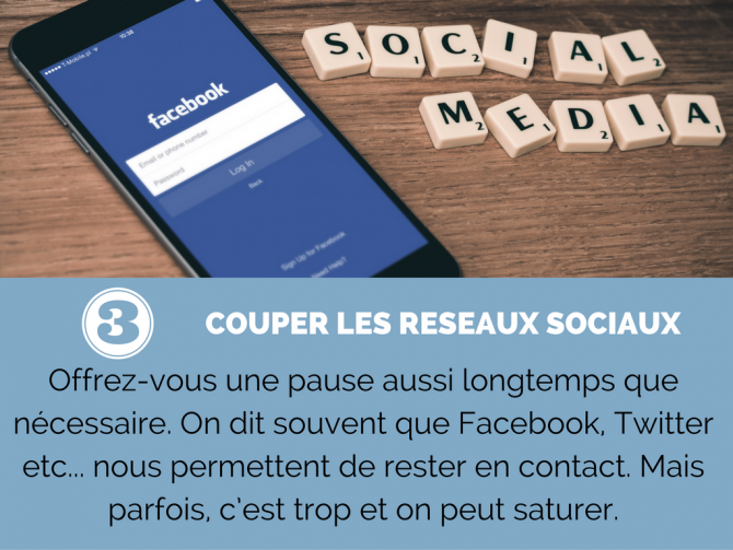 Couper les réseaux sociaux