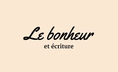 Et si l’écriture ouvrait une porte vers le bonheur ?