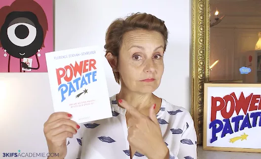 Florence Servan Schreiber présente l'auto atelier Power Patate de 3 kifs académie