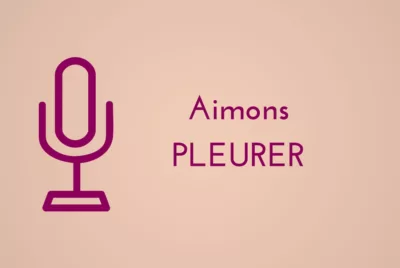 aimons pleurer : parce que pleurer fait du bien !