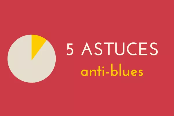 5 astuces anti-blues, l'infographie