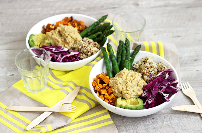 la recette du Buddha Bowl Veggie