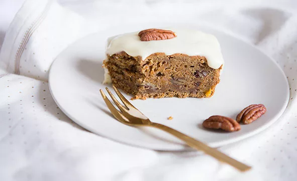 La recette du carrot cake vegan