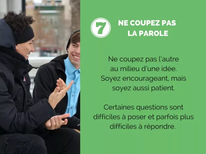 7 conseils pour bien écouter les autres, Outils