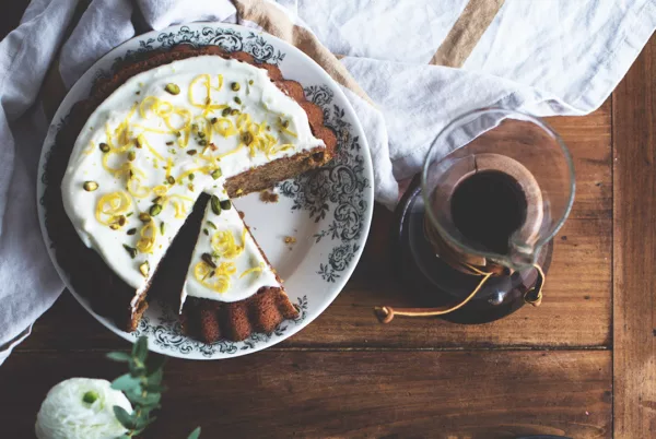 Recette du Gâteau au citron et à la purée d'amande