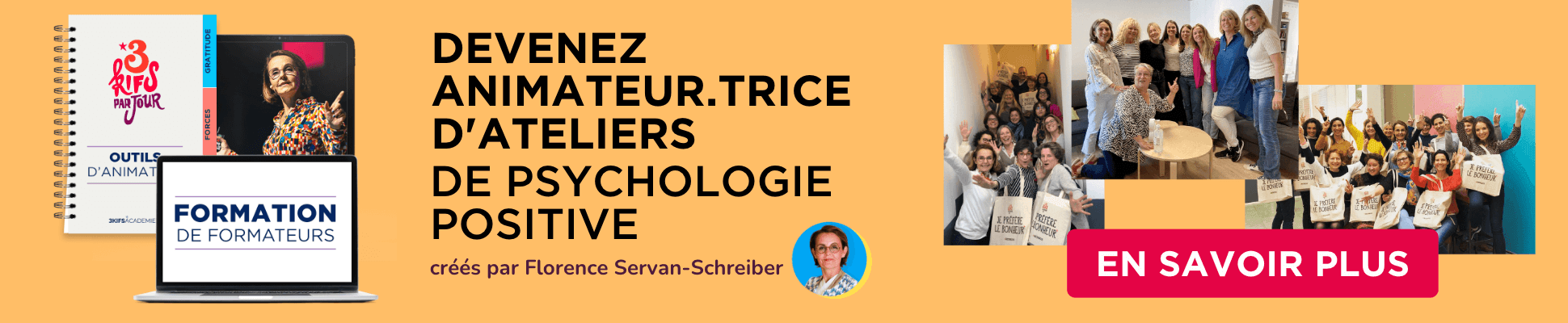 Devenez animateur.trice d’ateliers de psychologie positive