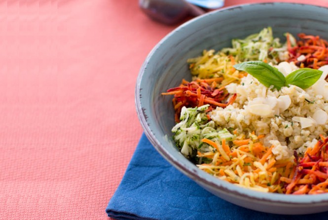 Salade vitaminée tiède